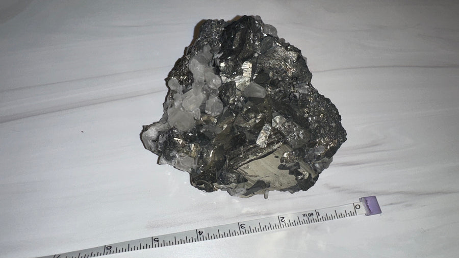 Pyrite & Quartz Cluster