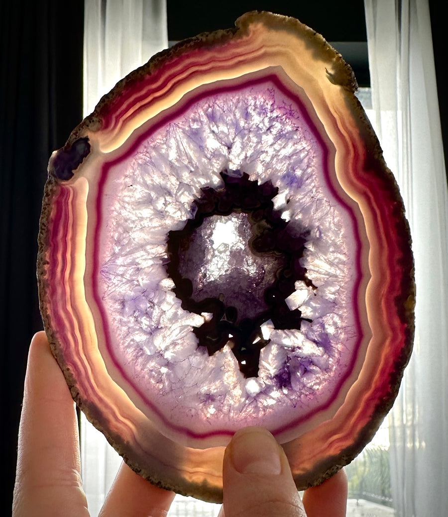 Brazilian Colorful Agate Slices (5 Pack)