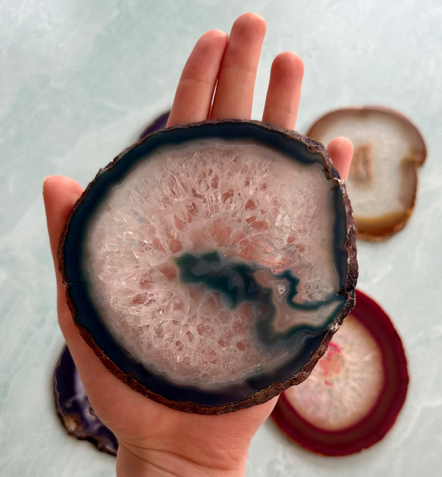Brazilian Colorful Agate Slices (5 Pack)