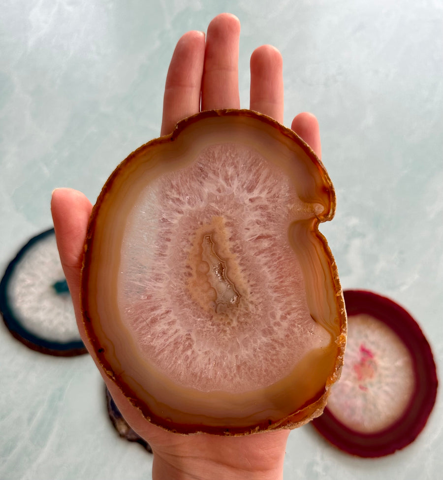 Brazilian Colorful Agate Slices (5 Pack)