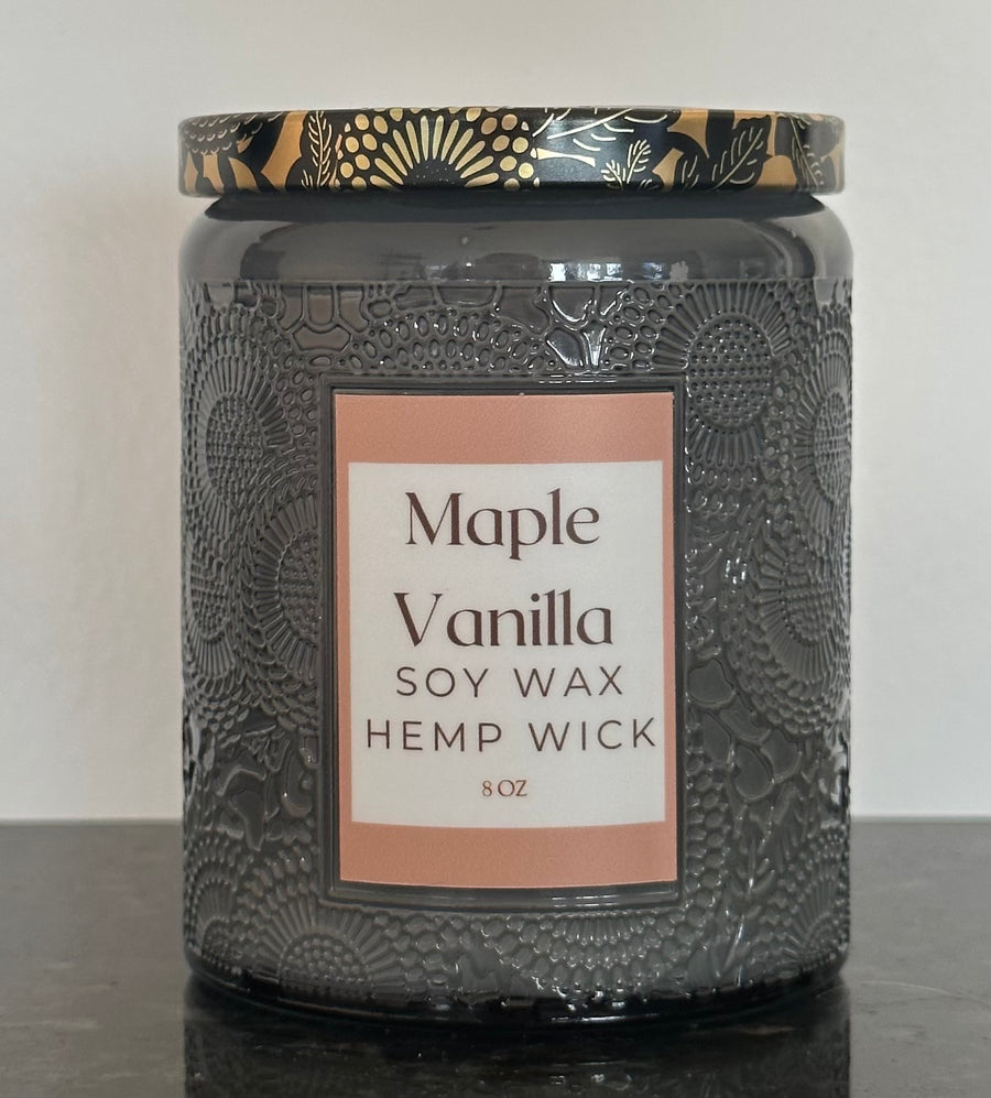 Maple Vanilla Soy Wax with Hemp Wick