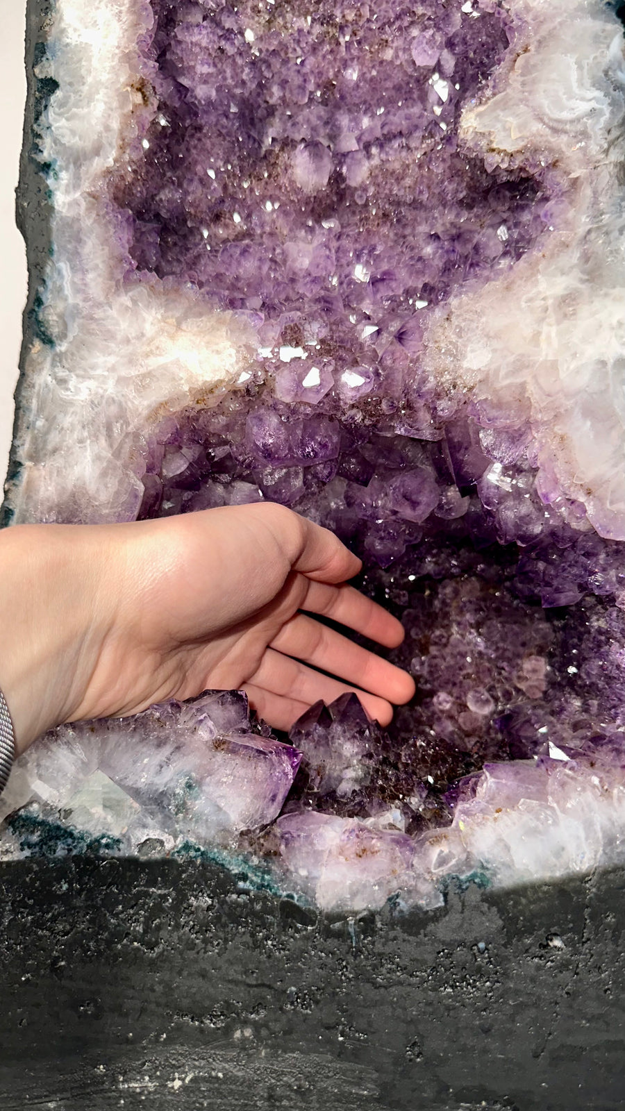 Unique Brazilian Amethyst Cathedral, 63.3 lbs & 21.6
