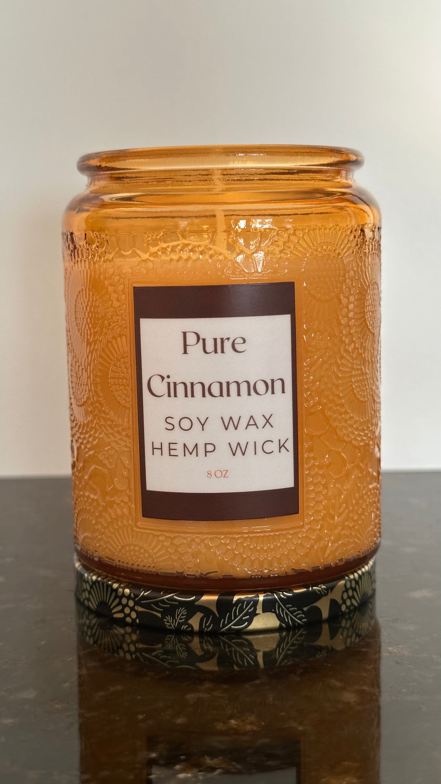 Pure Cinnamon Soy Candle