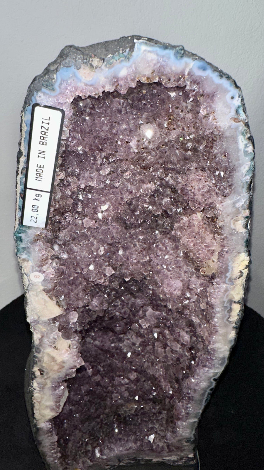 Starry Amethyst Cathedral 48.5 lbs & 22